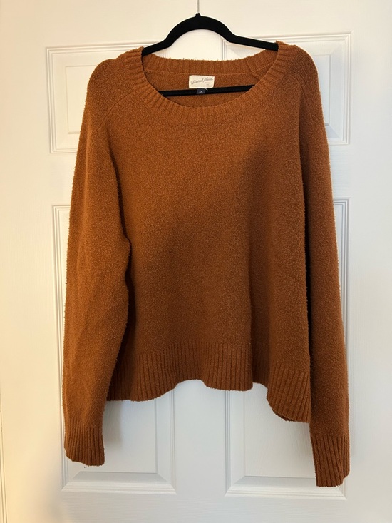 Universal Thread Sweaters - Universal Thread Scoop Neck Sweater in Burnt Orange